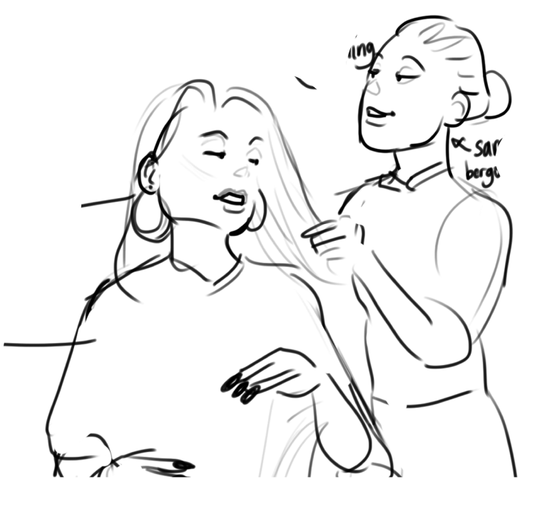 Ilustrasi Hair Salon